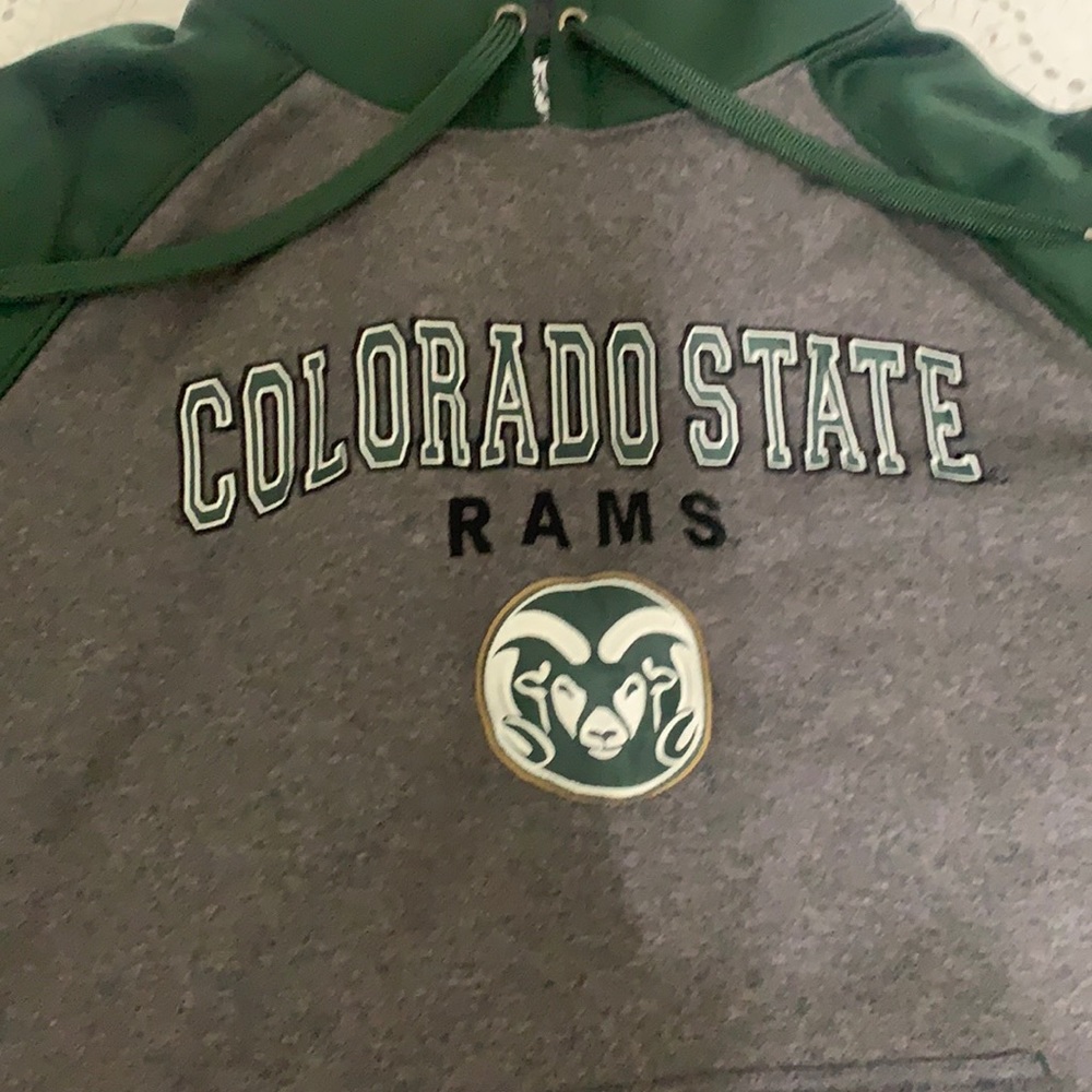 Colorado state rams hooded sweatshirt